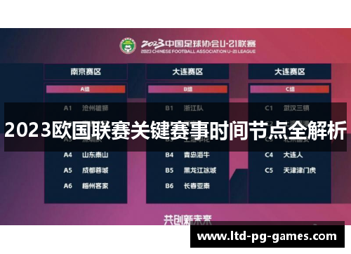 2023欧国联赛关键赛事时间节点全解析 2023欧国联赛关键赛事时间节点全解析